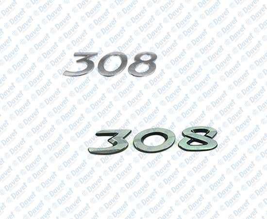 ERL E98069746VD Bagaj Kapak Yazisi - 308 - Peugeot 308 13->